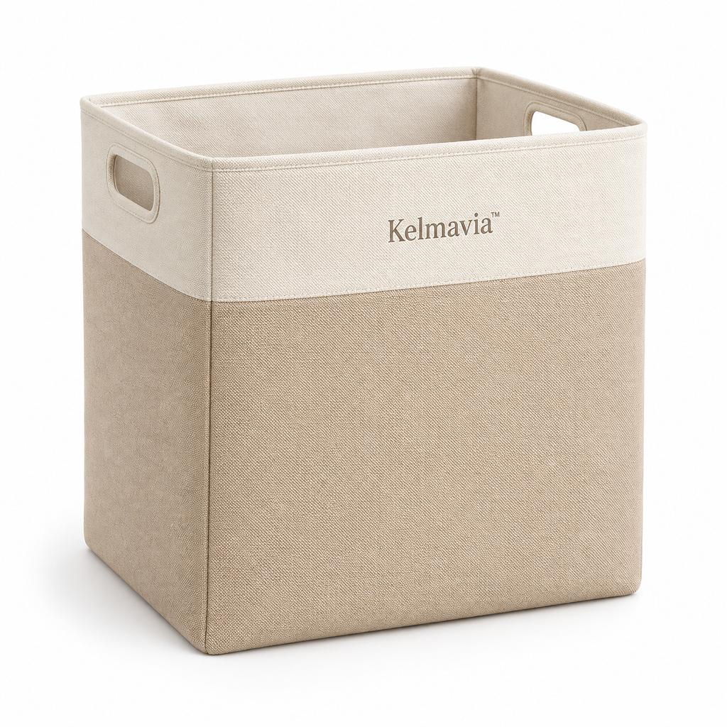 Kelmavia™ Haven Two-Tone Storage Bin