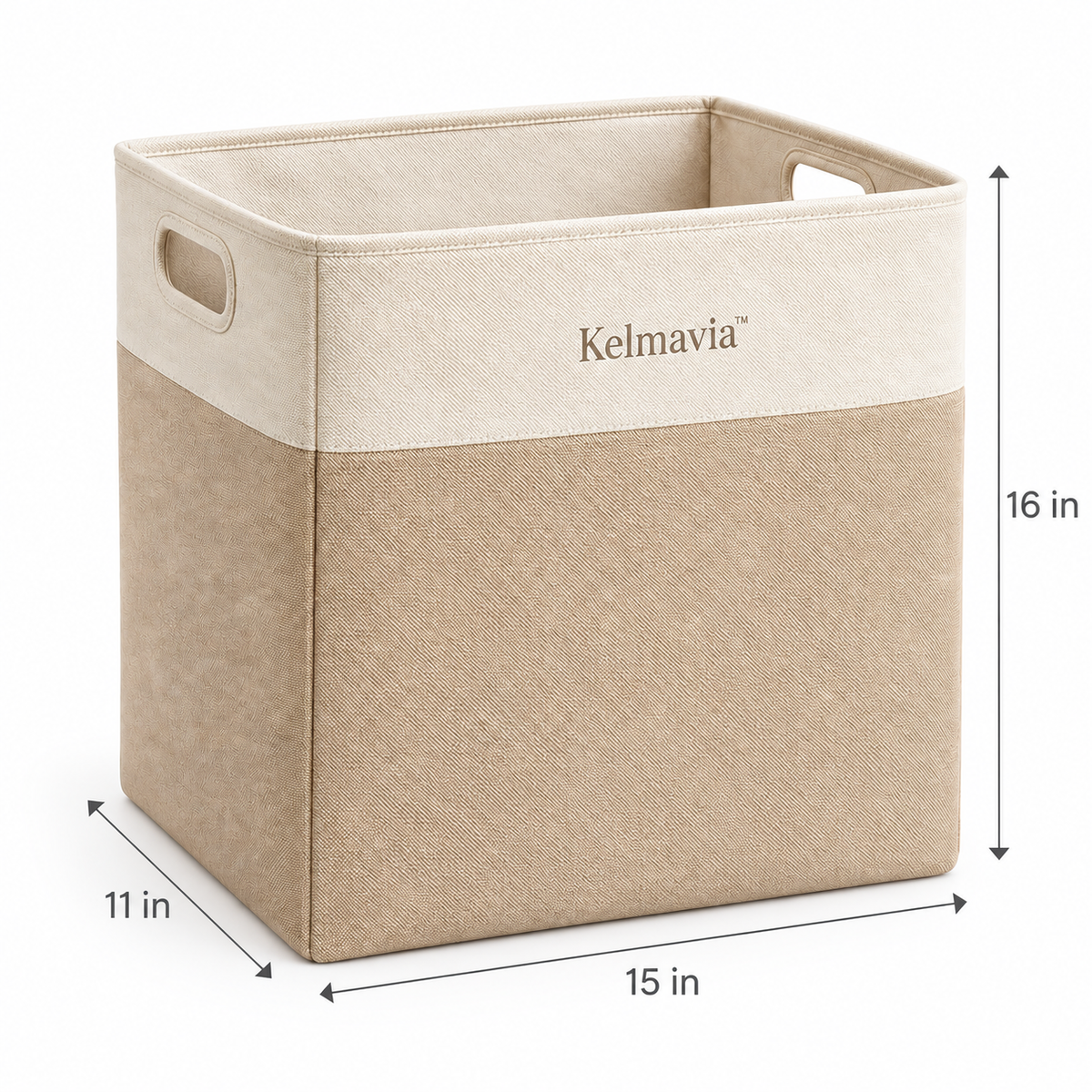 Kelmavia™ Haven Two-Tone Storage Bin