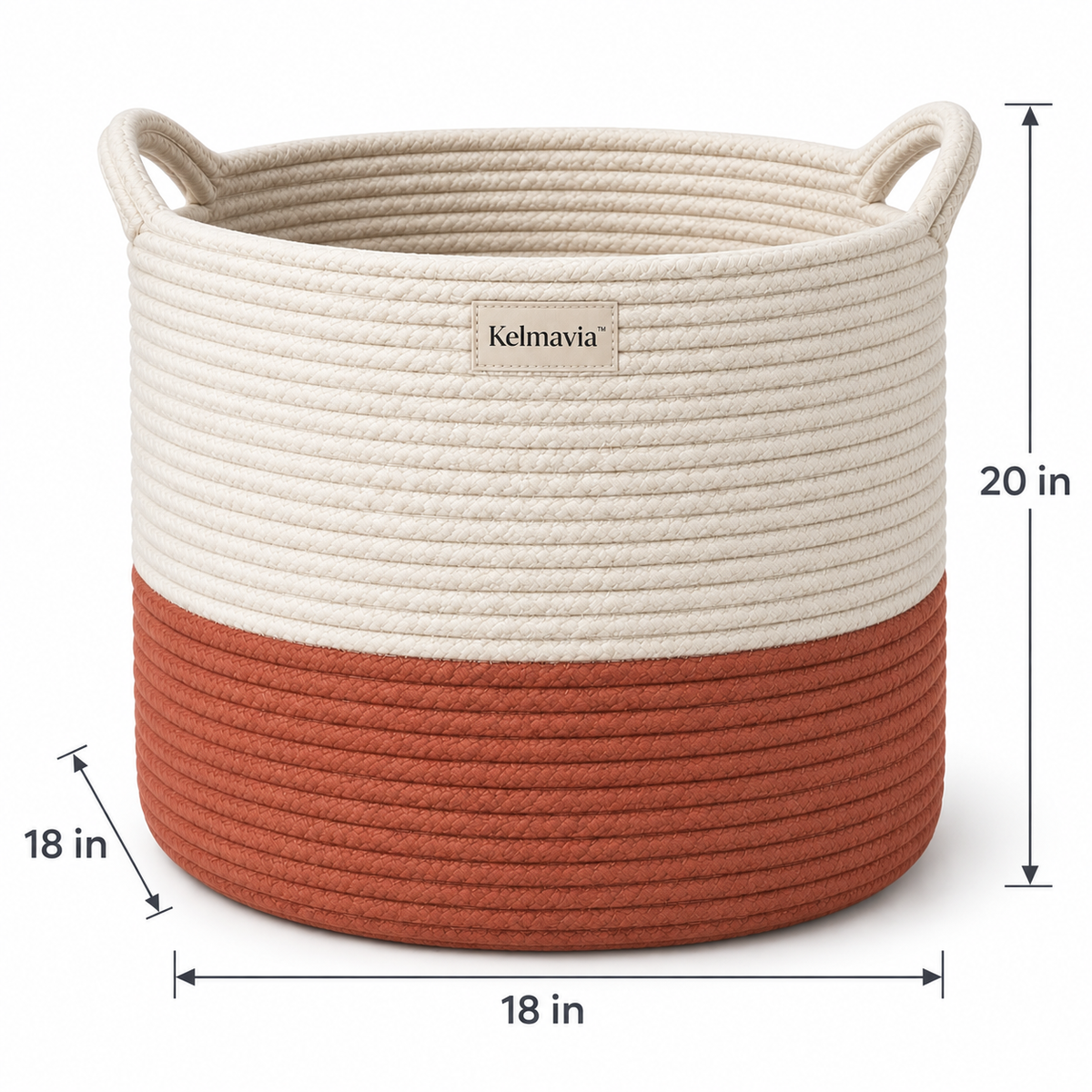 Kelmavia™ Terra Coil Rope Basket