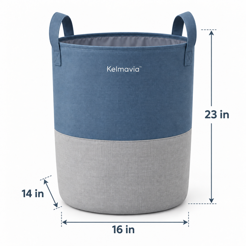 Kelmavia™ Harbor Blue Storage Tote