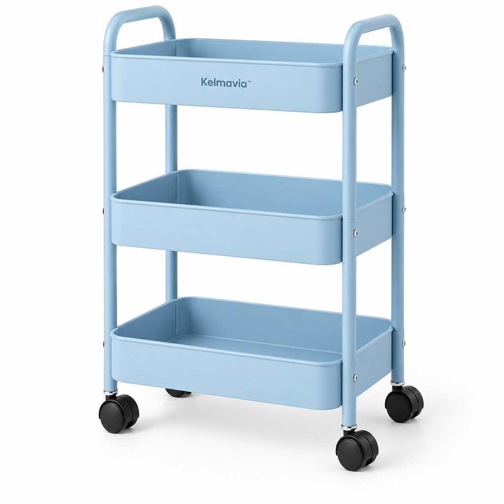 Kelmavia™ Sky Three-Tier Organizer Cart