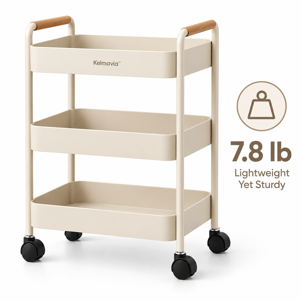 Kelmavia™ Alder Handle Storage Cart