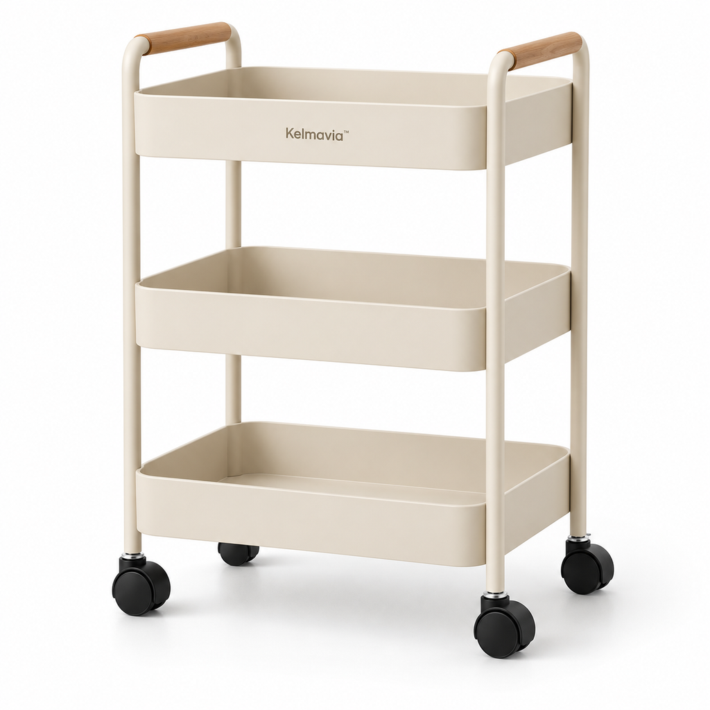 Kelmavia™ Alder Handle Storage Cart