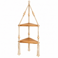 Kelmavia™ Meadow Rope Hanging Shelves