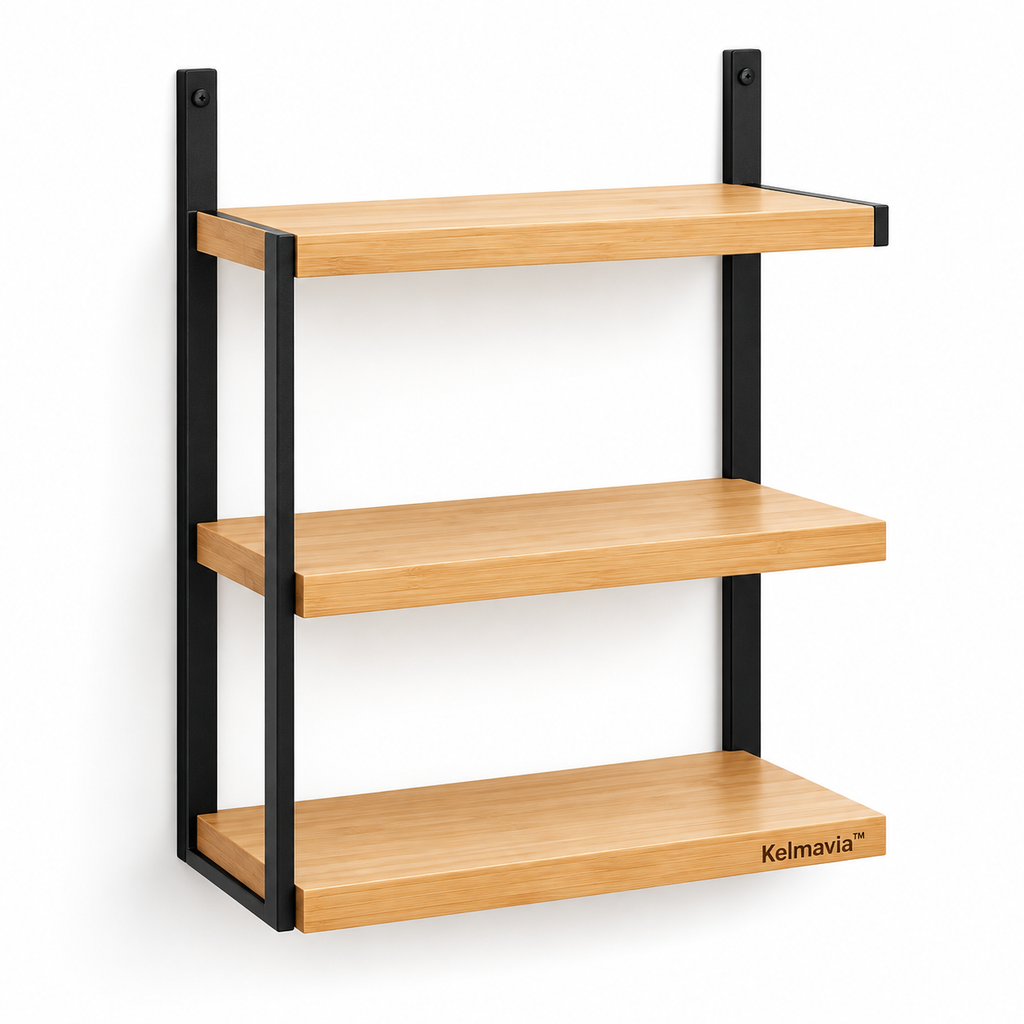 Kelmavia™ Ridge Wall-Mounted Shelves