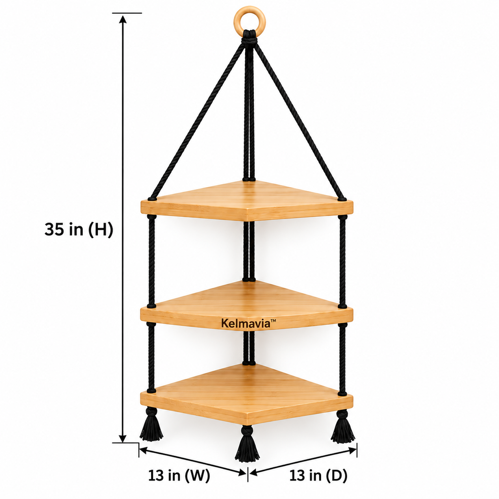 Kelmavia™ Cornerline Hanging Shelf