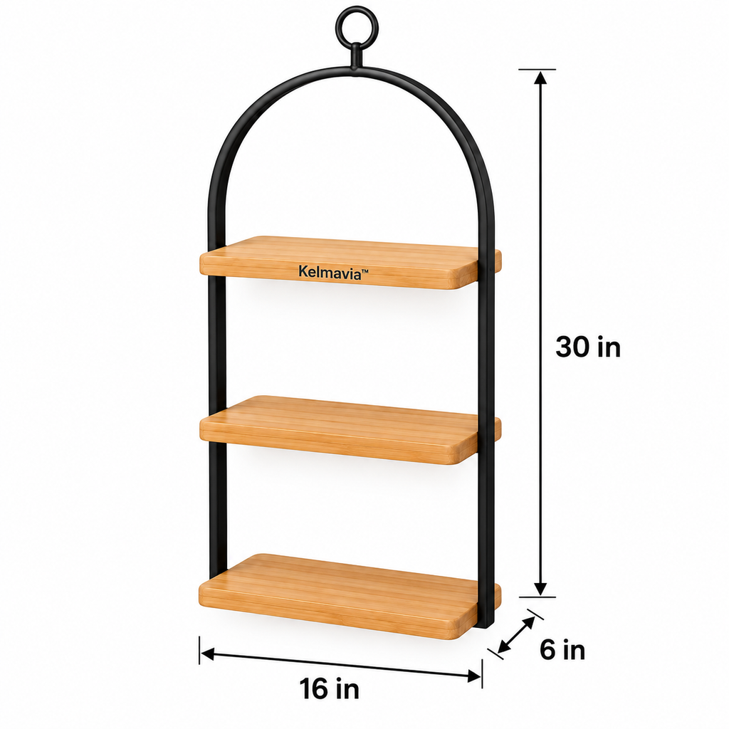 Kelmavia™ Arcwood Hanging Shelf