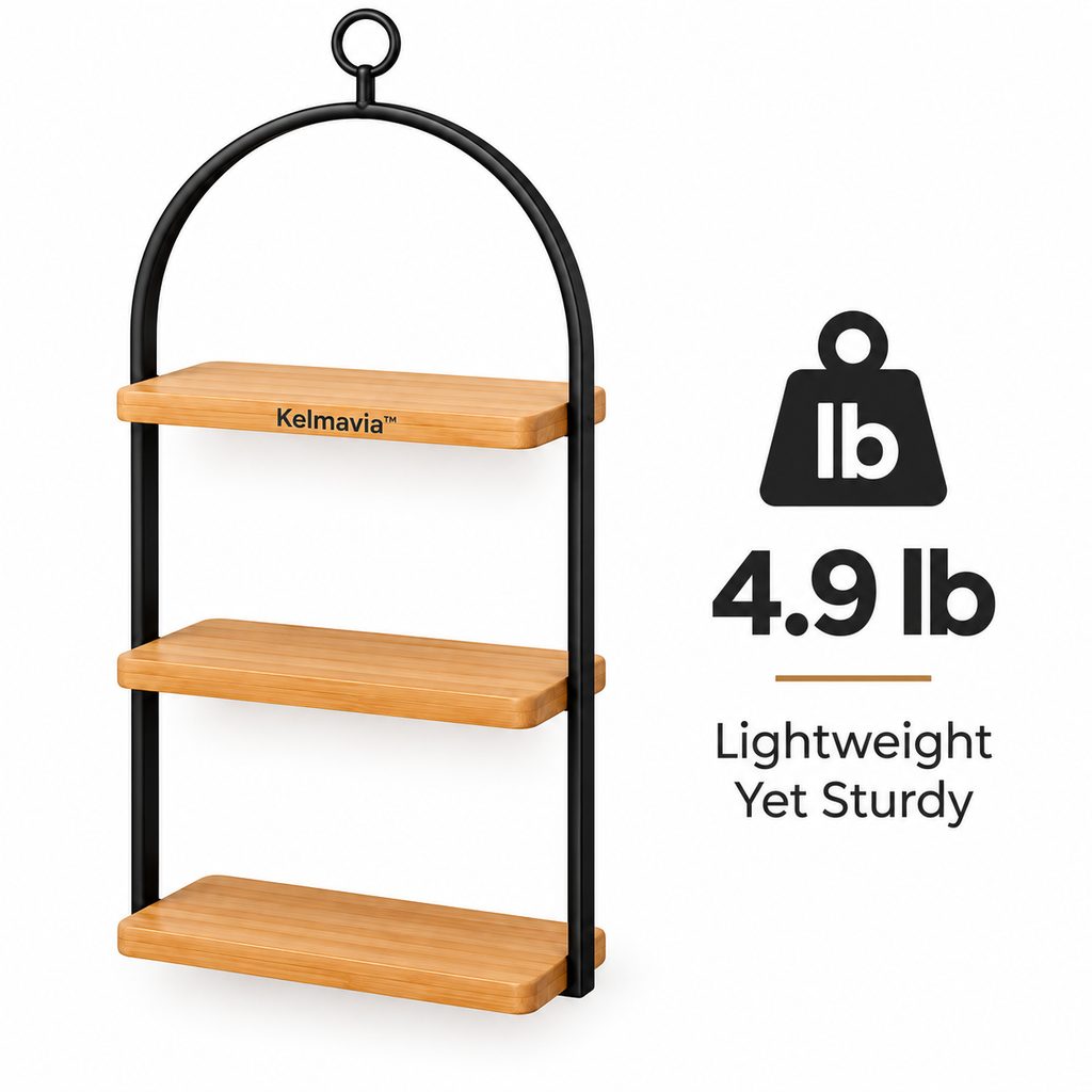 Kelmavia™ Arcwood Hanging Shelf
